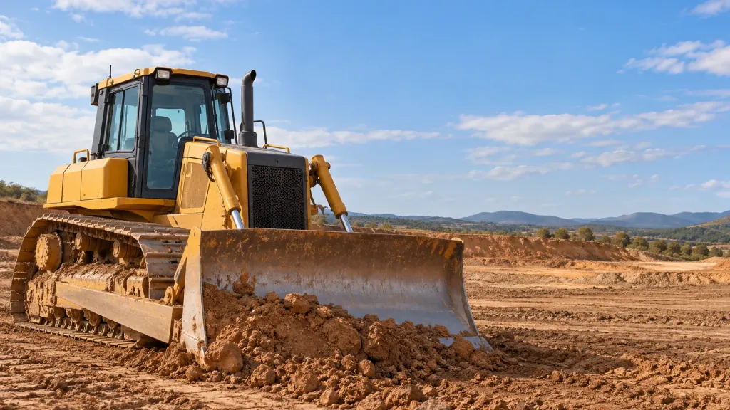 Rastreador de seguros de bulldozers