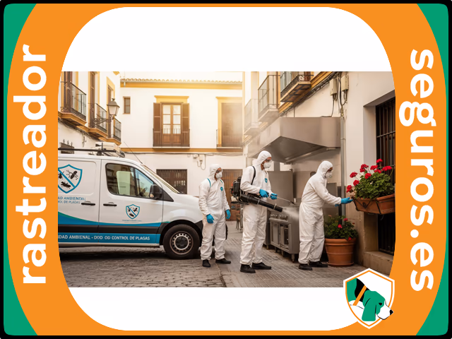 Rastreador de Seguros de RC Profesional Desinfección, desinsectación y desratización