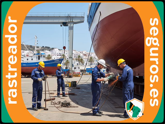 Rastreador de Seguros de RC Profesional Reparación y mantenimiento de embarcaciones